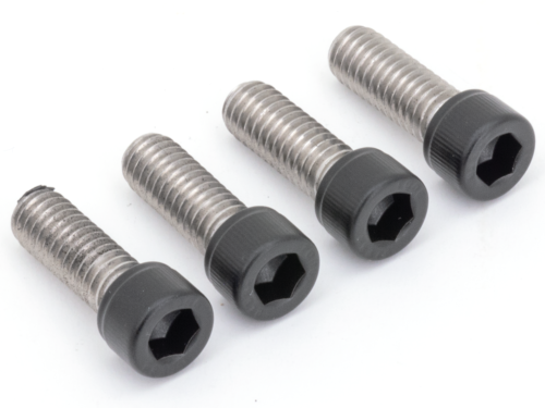 VITI NERE IN ACCIAIO INOX PER MORSETTO SUPERIORE MANUBRIO