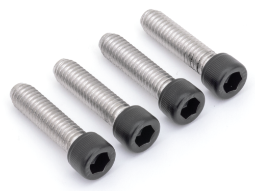 VITI NERE IN ACCIAIO INOX PER MORSETTO SUPERIORE MANUBRIO