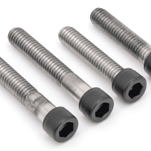 VITI NERE IN ACCIAIO INOX PER MORSETTO SUPERIORE MANUBRIO