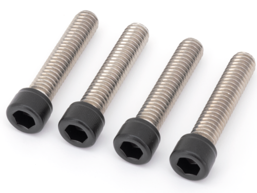 VITI NERE IN ACCIAIO INOX PER MORSETTO SUPERIORE MANUBRIO