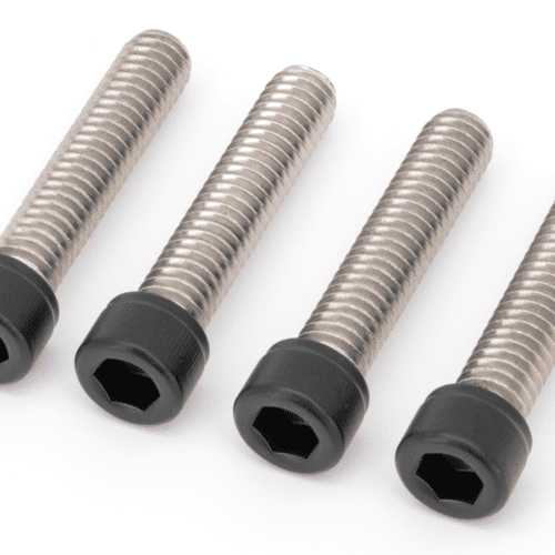 VITI NERE IN ACCIAIO INOX PER MORSETTO SUPERIORE MANUBRIO