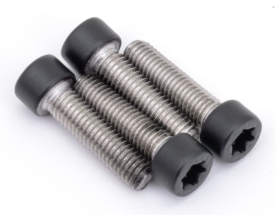 VITI NERE IN ACCIAIO INOX PER MORSETTO SUPERIORE MANUBRIO