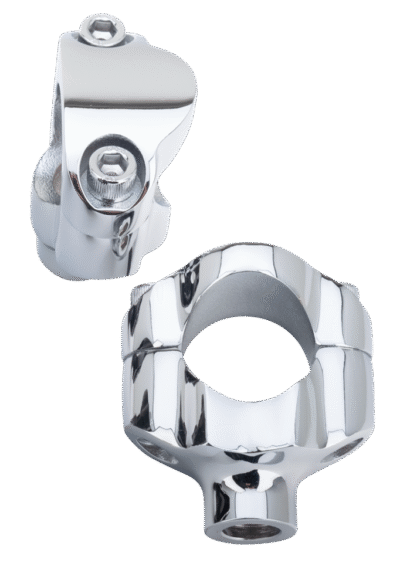 RISER CORTI STILE FXSTC PER MANUBRI FAT DA 1 1/4"