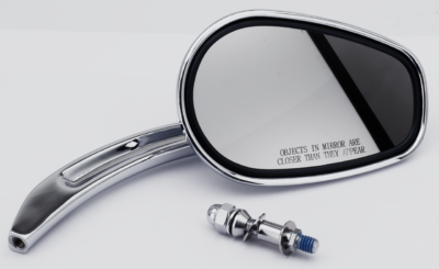 SPECCHIETTI CROMATI CON LOGO A DIAMANTE