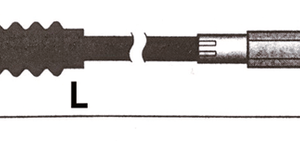C18 - CAVI FRIZIONE INDIAN DAL 2021 AD OGGI 111 E 116CI CON FRIZIONE "ASSIST"