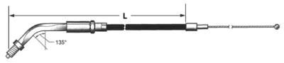 T11 - CAVI ACCELERATORE ANDATA E RITORNO 1986-1987 SPORTSTER