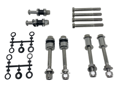 KIT DI STAFFAGGIO PER STAFFE LATERALI A SGANCIO RAPIDO | 1 KIT DI STAFFAGGIO PER STAFFE LATERALI A SGANCIO RAPIDO