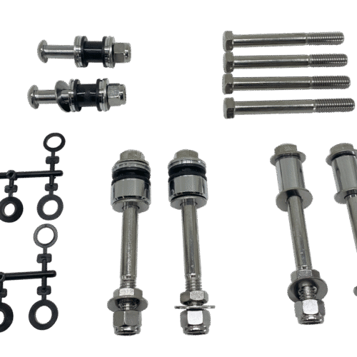 KIT DI STAFFAGGIO PER STAFFE LATERALI A SGANCIO RAPIDO