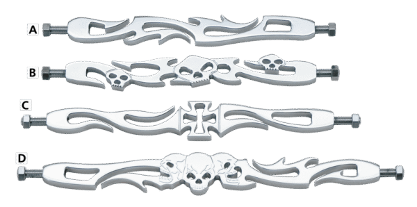 ASTE CAMBIO CUSTOM IN BILLET CROMATE