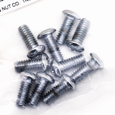 ASSORTIMENTO VITI TORX CON TESTA BOMBATA CROMATE