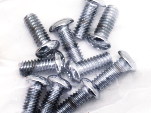 ASSORTIMENTO VITI TORX CON TESTA BOMBATA CROMATE