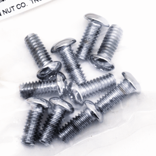 ASSORTIMENTO VITI TORX CON TESTA BOMBATA CROMATE