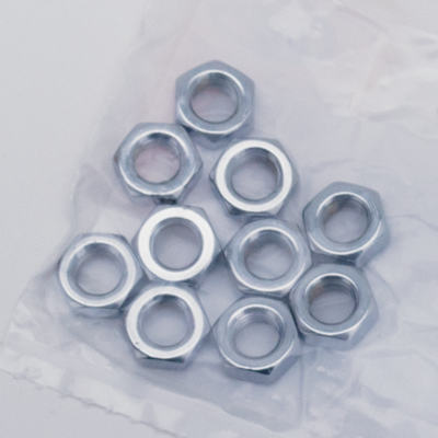 ASSORTIMENTO DADI DI BLOCCAGGIO CROMATI