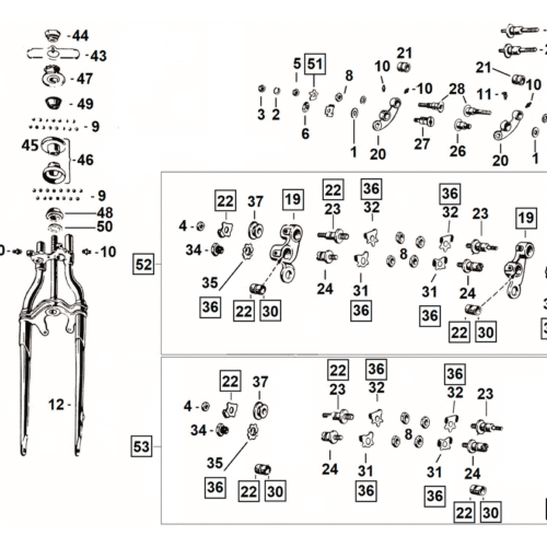 PARTI PER VECCHIE FORCELLE SPRINGER