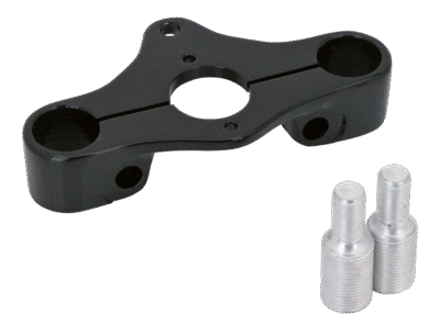 PIASTRA SUPERIORE PER MONTAGGIO RISER PER FORCELLE SPRINGER OLD STYLE IN LINE