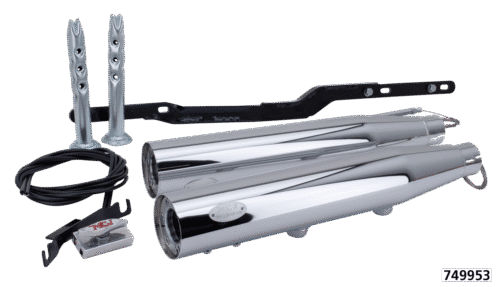 SCARICHI REGOLABILI MCJ PER SPORTSTER | 1 SCARICHI REGOLABILI MCJ PER SPORTSTER