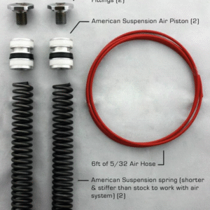 KIT SOSPENSIONI ANTERIORI AD ARIA AMERICAN SUSPENSION PER TOURING