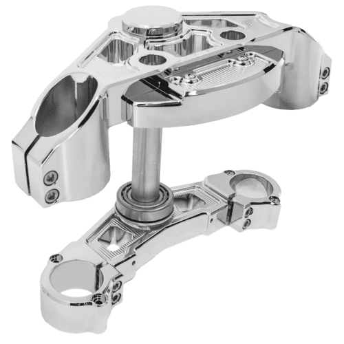 PIASTRA SUPERIORE E KIT PIASTRE FORCELLA NESS METHOD PER ROAD GLIDE