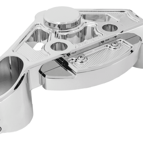 PIASTRA SUPERIORE E KIT PIASTRE FORCELLA NESS METHOD PER ROAD GLIDE