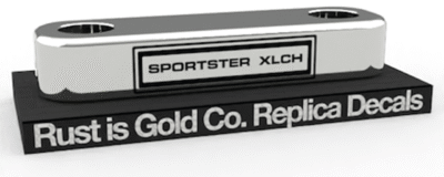 REPLICA DECAL PER FORCELLE DA RUST IS GOLD CO.