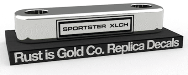 REPLICA DECAL PER FORCELLE DA RUST IS GOLD CO.
