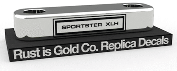 REPLICA DECAL PER FORCELLE DA RUST IS GOLD CO.
