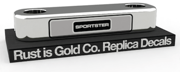 REPLICA DECAL PER FORCELLE DA RUST IS GOLD CO.