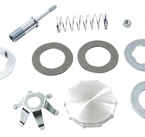 AMMORTIZZATORE DI STERZO REGOLABILE DEL TIPO FRIZIONE PER FORCELLE WIDE GLIDE