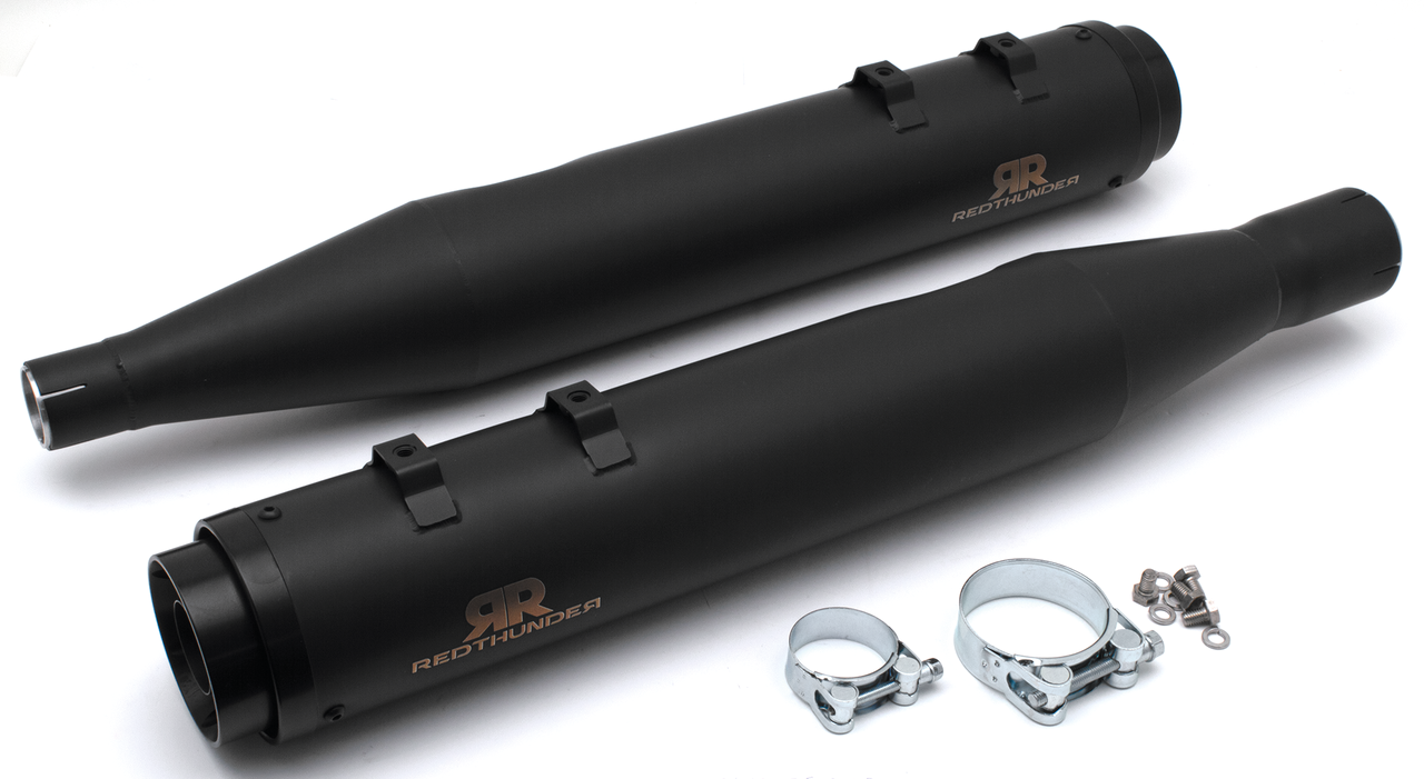 TERMINALI DI SCARICO REDTHUNDER PER TOURING MILWAUKEE EIGHT | 1 TERMINALI DI SCARICO REDTHUNDER PER TOURING MILWAUKEE EIGHT