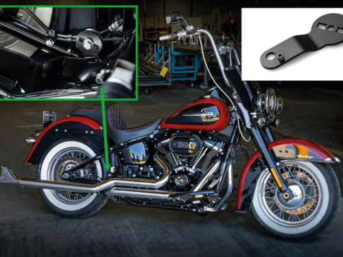 KIT BORSE STILE SOFTAIL SPORT GLIDE A SGANCIO RAPIDO