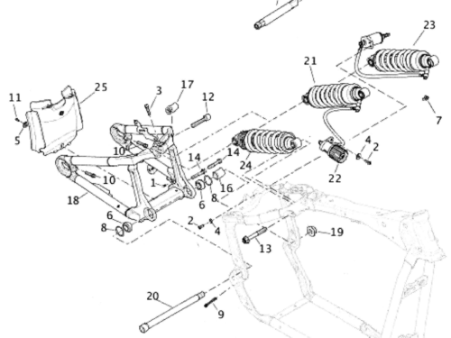 PARTI FORCELLONE SOFTAIL 2018 A OGGI
