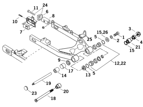 PARTI FORCELLONE DYNA 1991-2017