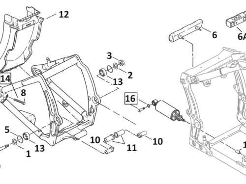 PARTI FORCELLONE SOFTAIL 2000-2017