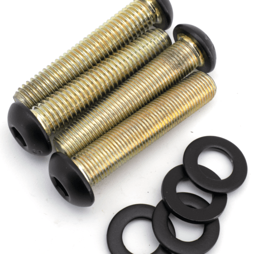 KIT BULLONI NERI IN ACCIAIO INOX PER AMMORTIZZATORI
