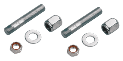 KIT PRIGIONIERI FILETTATI PER AMMORTIZZATORI DI MODELLI 1982-1988