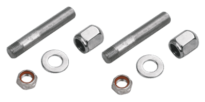 KIT PRIGIONIERI FILETTATI PER AMMORTIZZATORI DI MODELLI 1982-1988