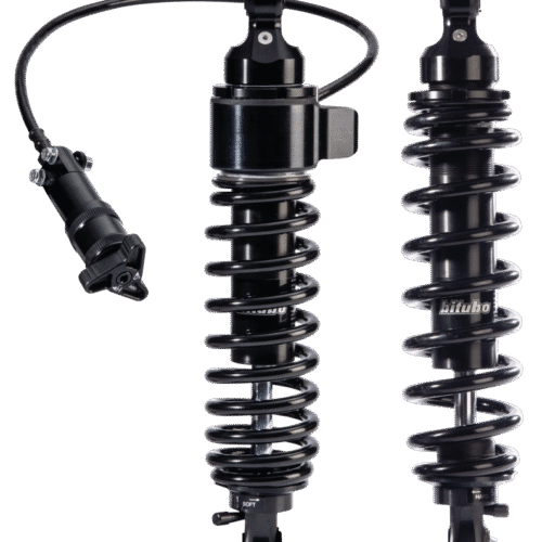AMMORTIZZATORE BITUBO CON REGOLAZIONE REMOTA PER TOURING
