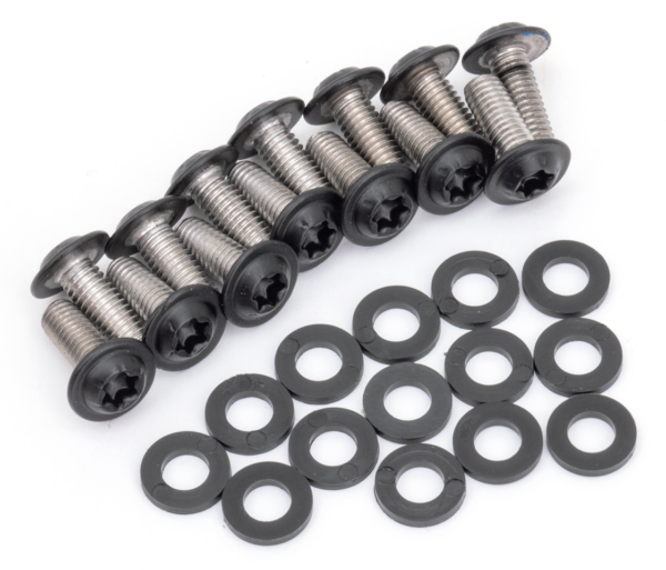 KIT VITI PUNTALE NERE IN ACCIAIO INOX
