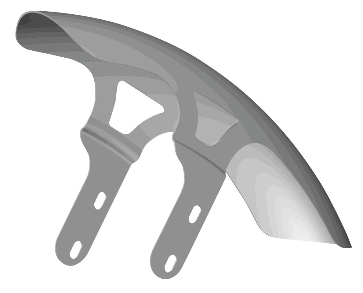 PARAFANGO ANTERIORE RICK'S DA 23" PER BREAKOUT | 1 PARAFANGO ANTERIORE RICK'S DA 23" PER BREAKOUT