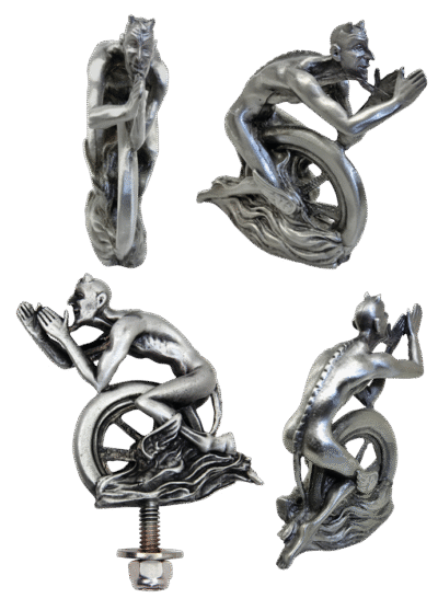 ORNAMENTO PER PARAFANGO DIAVOLO E RUOTA