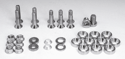 KIT SUPPORTI PARAFANGO CON BASSO PROFILO
