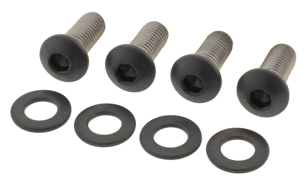 VITI SUPPORTI PARAFANGO NERE IN ACCIAIO INOX | 1 VITI SUPPORTI PARAFANGO NERE IN ACCIAIO INOX