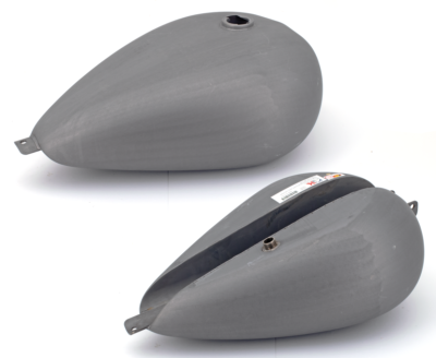 SERBATOIO BENZINA CRUISE SPEED "HEAVY METAL" STILE TEARDROP