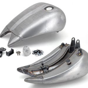 SERBATOIO ALLUNGATO DI 4" IN PEZZO UNICO D'ACCIAIO PER SOFTAIL