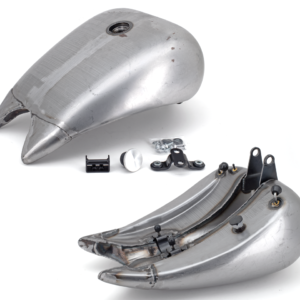 SERBATOIO ALLUNGATO DI 4" IN PEZZO UNICO D'ACCIAIO PER SOFTAIL