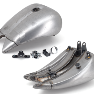 SERBATOIO ALLUNGATO DI 4" IN PEZZO UNICO D'ACCIAIO PER SOFTAIL