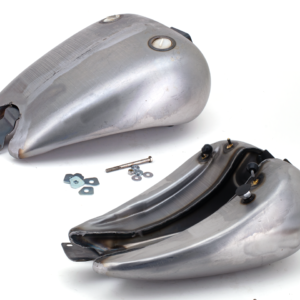 SERBATOIO ALLUNGATO D'ACCIAIO IN PEZZO UNICO LISCIO PER FXR