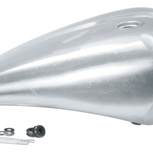 SERBATOIO D'ACCIAIO IN PEZZO UNICO ALLUNGATO DI 2", LISCIO PER MODELLI DYNA