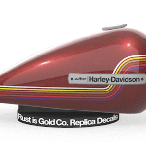 REPLICA DECAL OBSOLETE DA RUST IS GOLD CO.