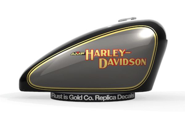 REPLICA DECAL OBSOLETE DA RUST IS GOLD CO.